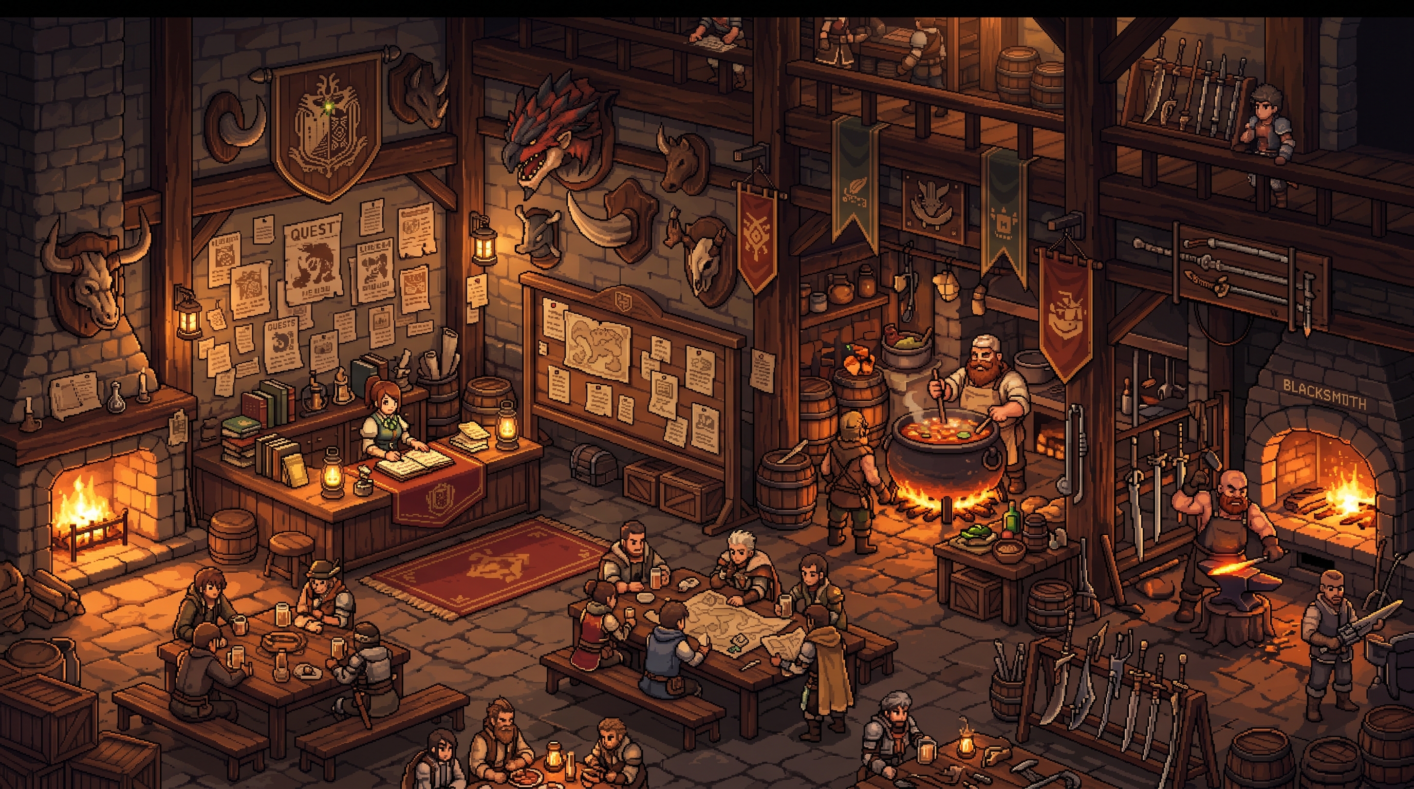 Veilwatch Guild Hall